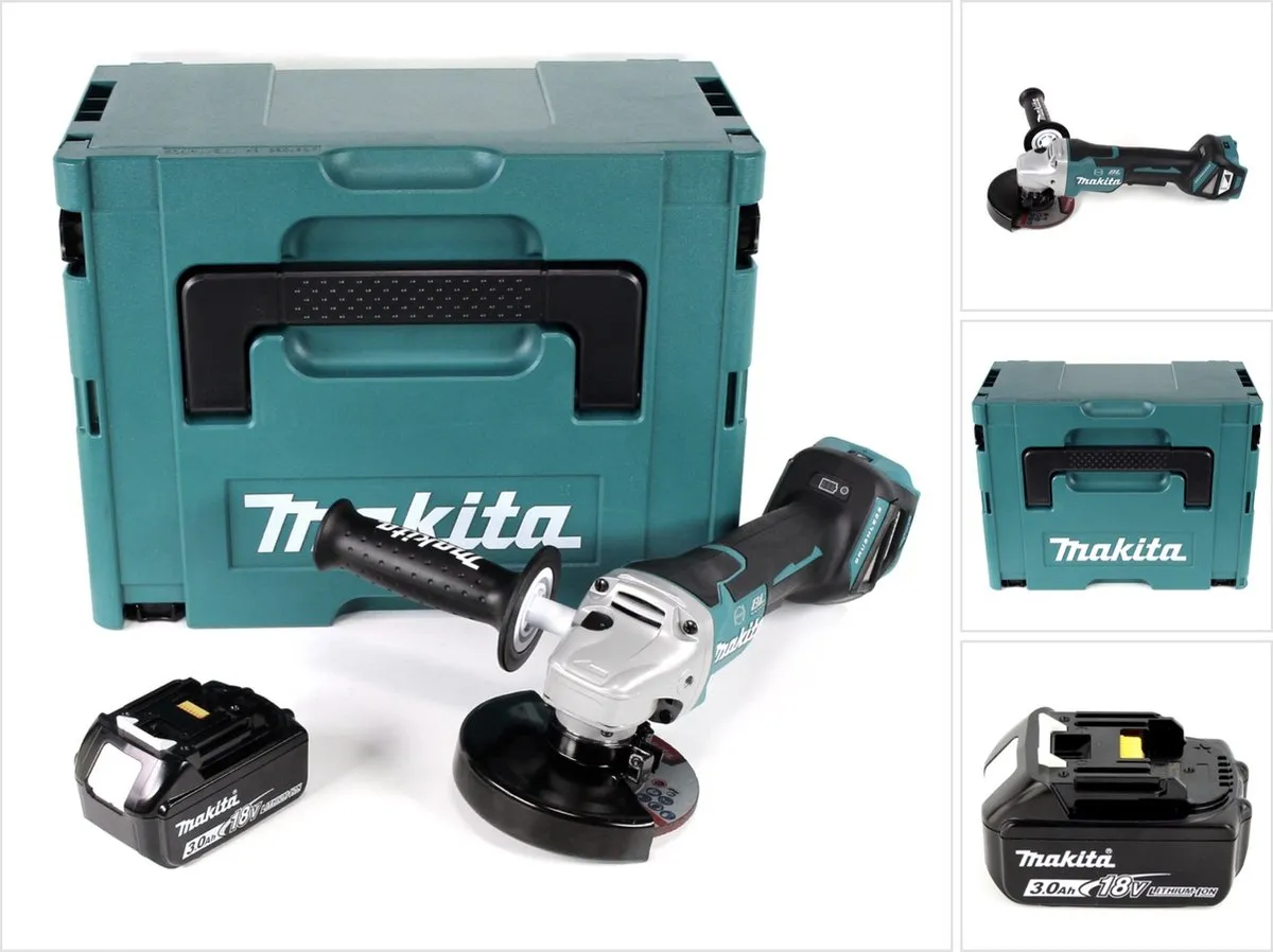 Makita DGA 517 F1J Haakse Slijper 18V 125mm