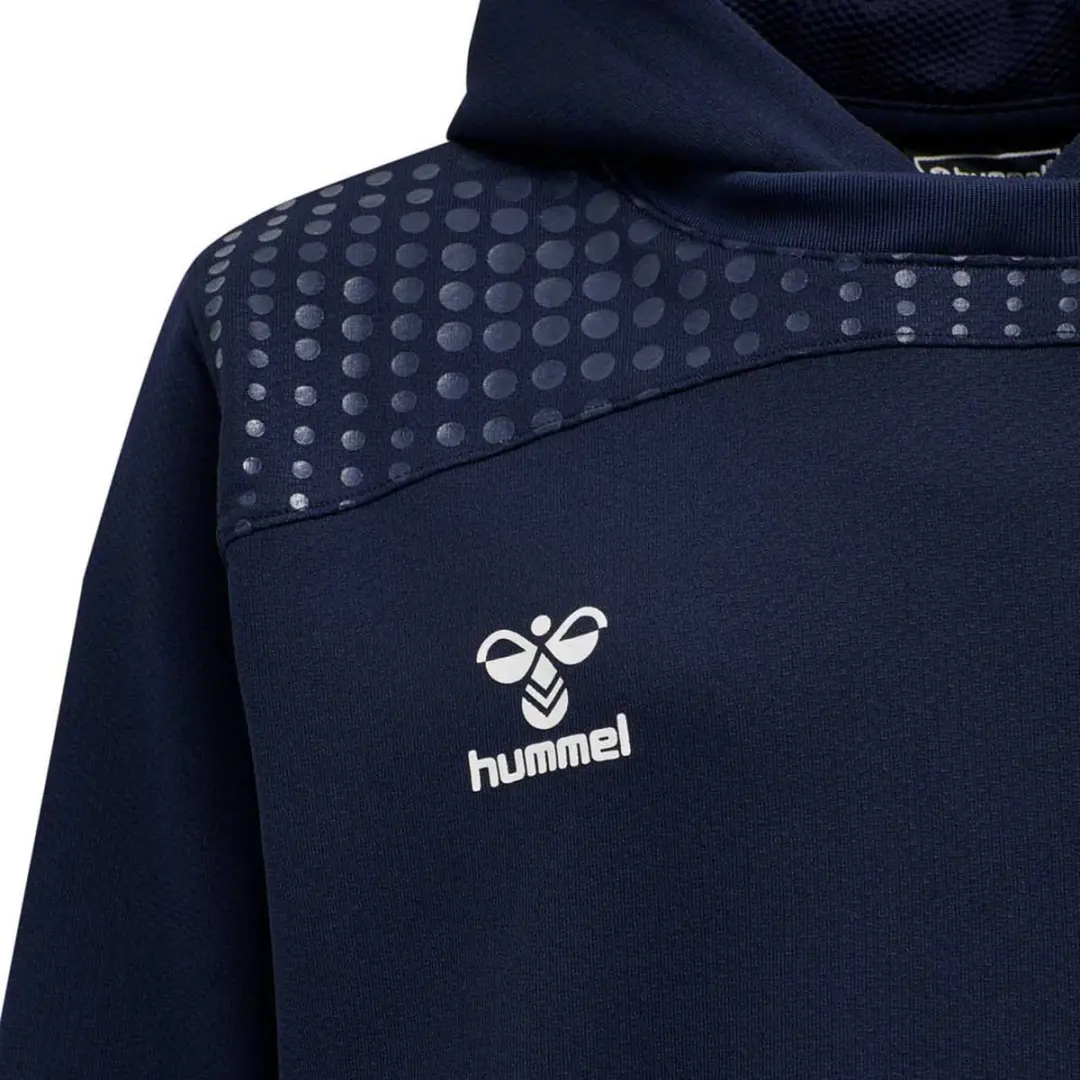 Hummel Lead Poly Hoodie - 8 Years - Marine