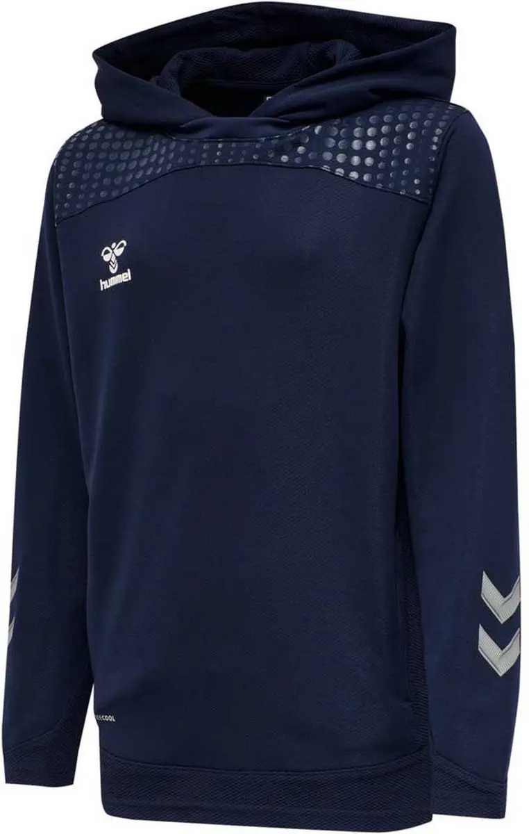Hummel Lead Poly Hoodie - 8 Years - Marine