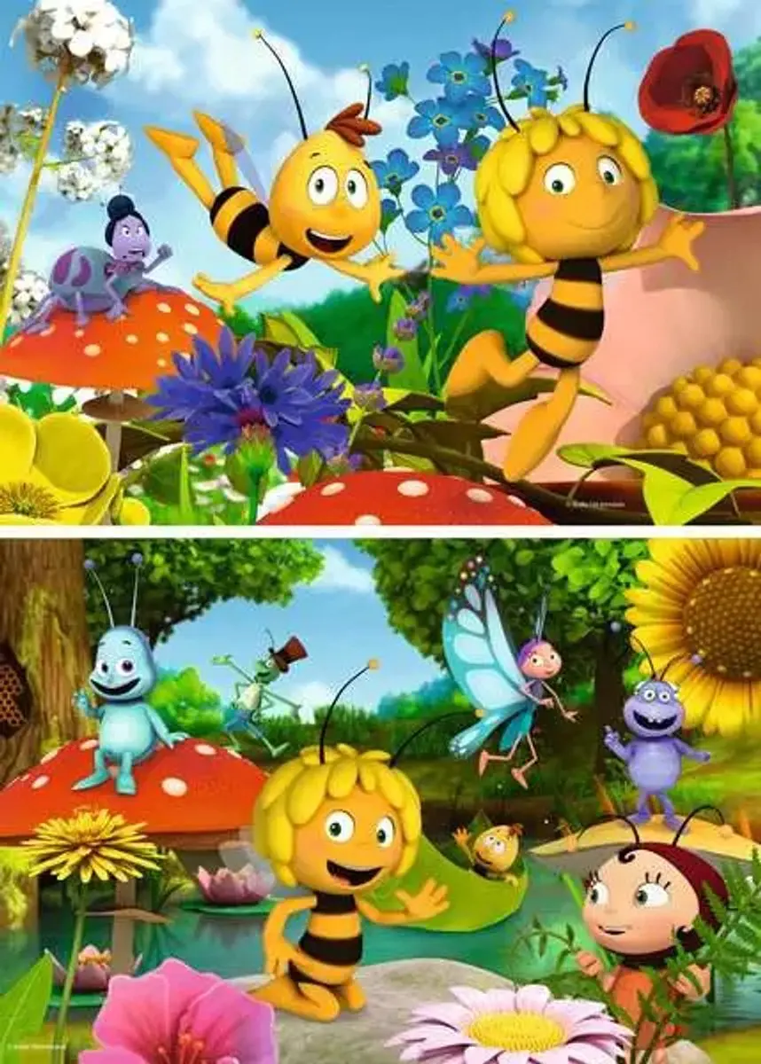 Ravensburger Maja's Wereld Puzzelset 212 Stuks - 2x12 Stukjes