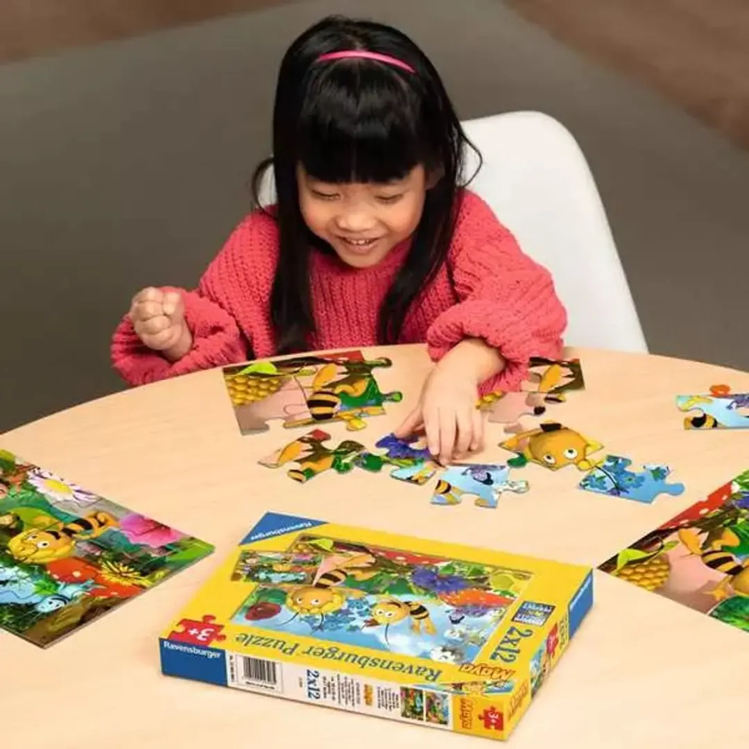Ravensburger Maja's Wereld Puzzelset 212 Stuks - 2x12 Stukjes