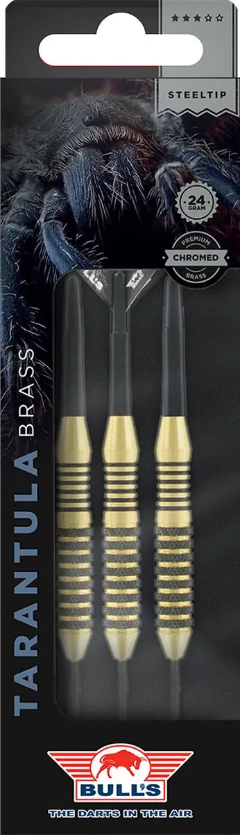 Bull's Tarantula Dartpijlen 24g - Goud - 3 Stuks