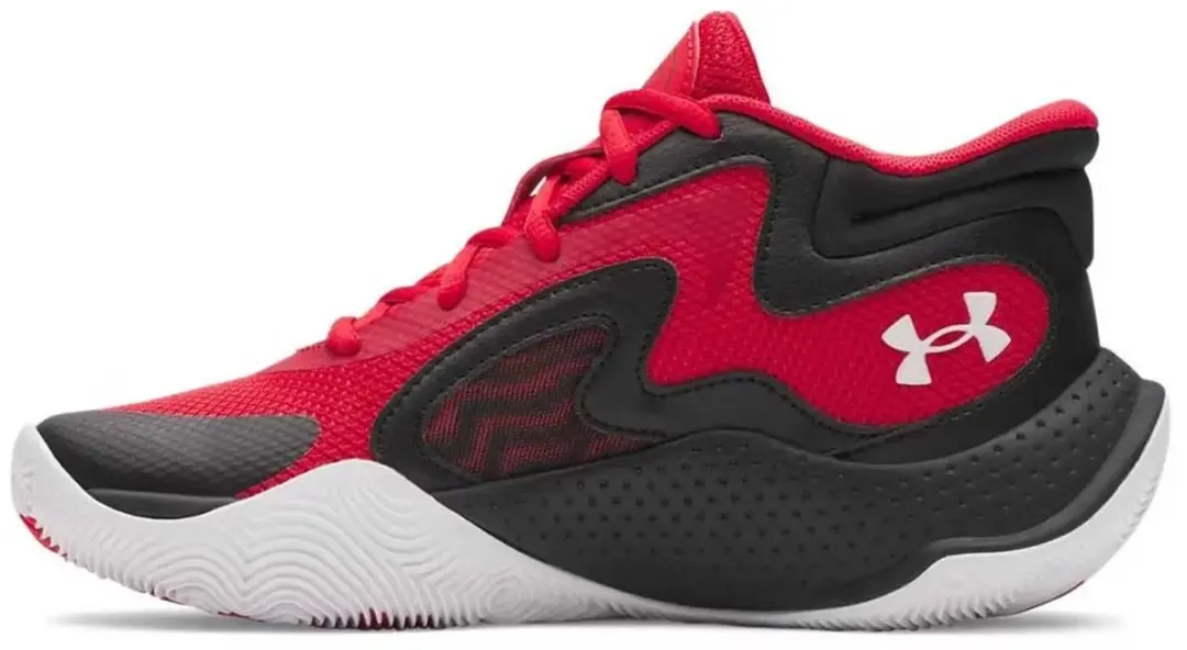Under Armour GS Jet '25 Basketbalschoenen - Rood - EU 38 - afbeelding 6 van 6