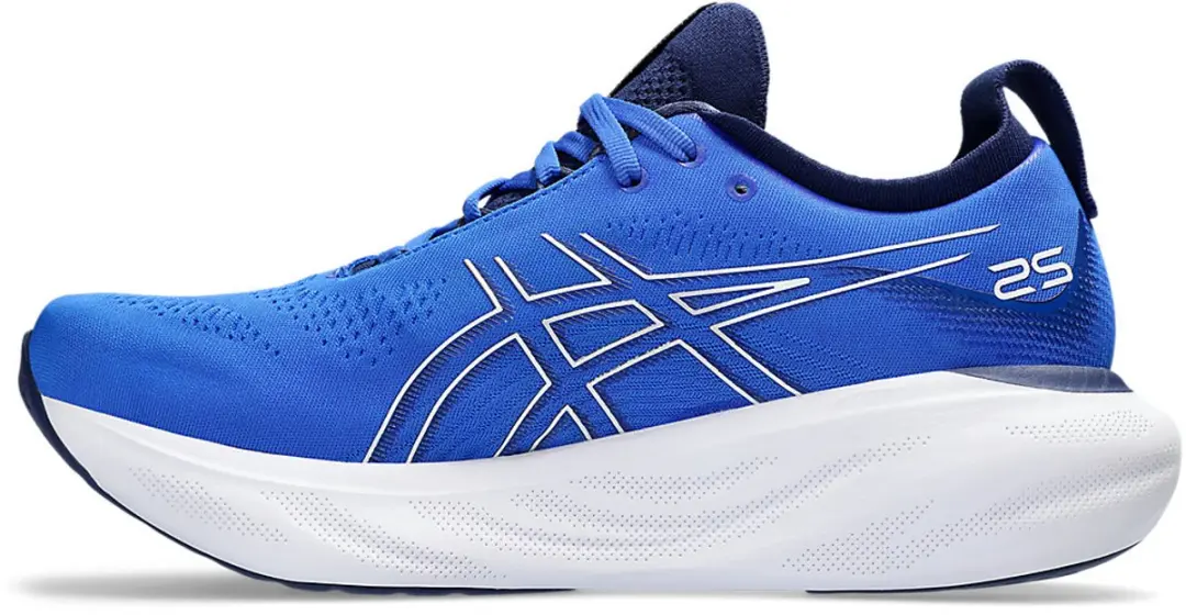 ASICS Gel-Nimbus 25 Hardloopschoenen 48 - Blauw/Zilver