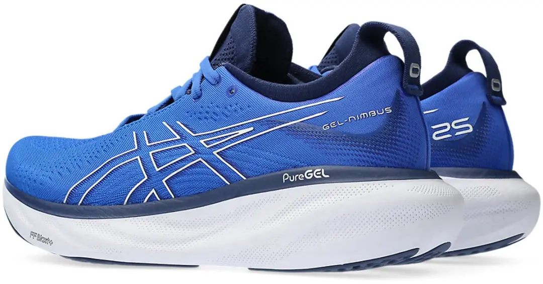 ASICS Gel-Nimbus 25 Hardloopschoenen 48 - Blauw/Zilver - afbeelding 6 van 6