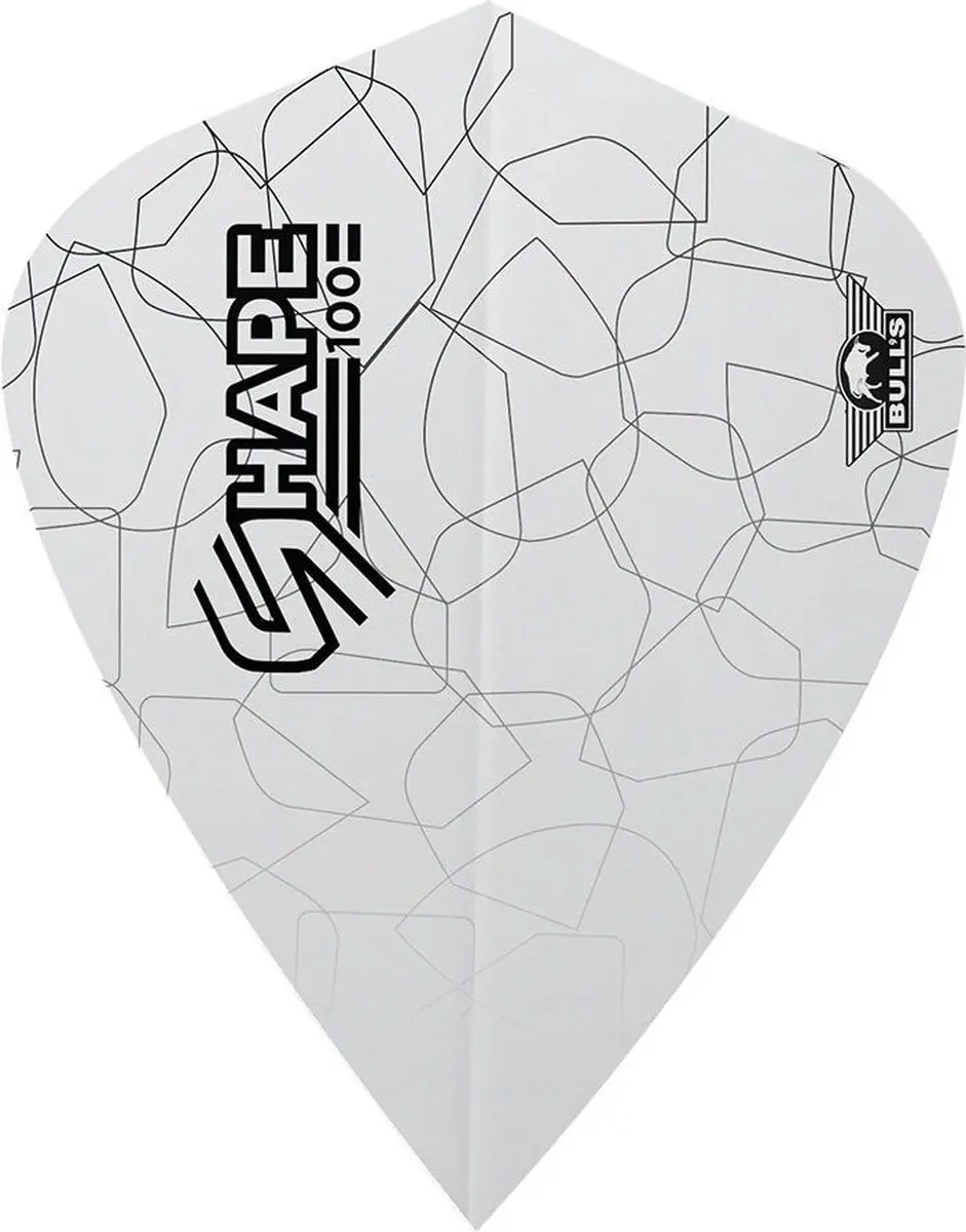 Bull's Shape 100 Witte Vlieger
