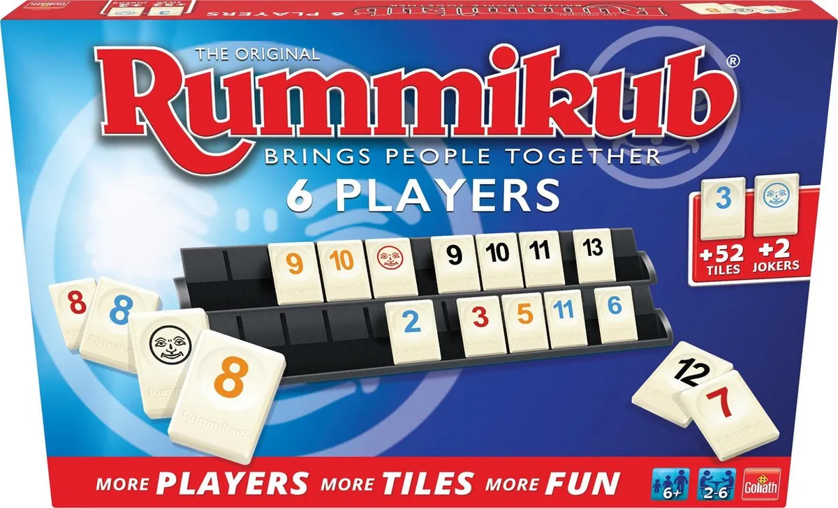 Goliath Rummikub The Original 350406 - Bordspel - 2-6 Spelers