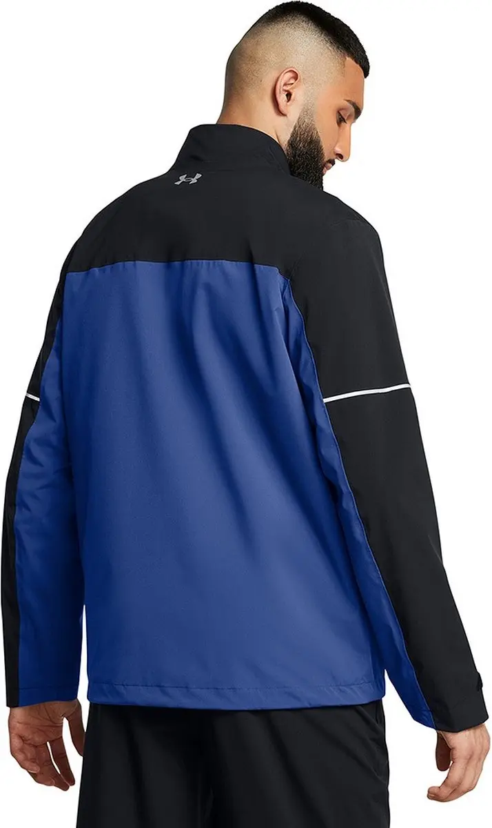 Under Armour Drive Regenjas Heren M - Kobalt Zwart