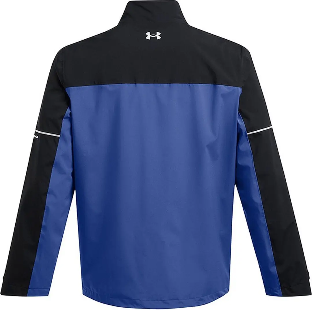 Under Armour Drive Regenjas Heren M - Kobalt Zwart