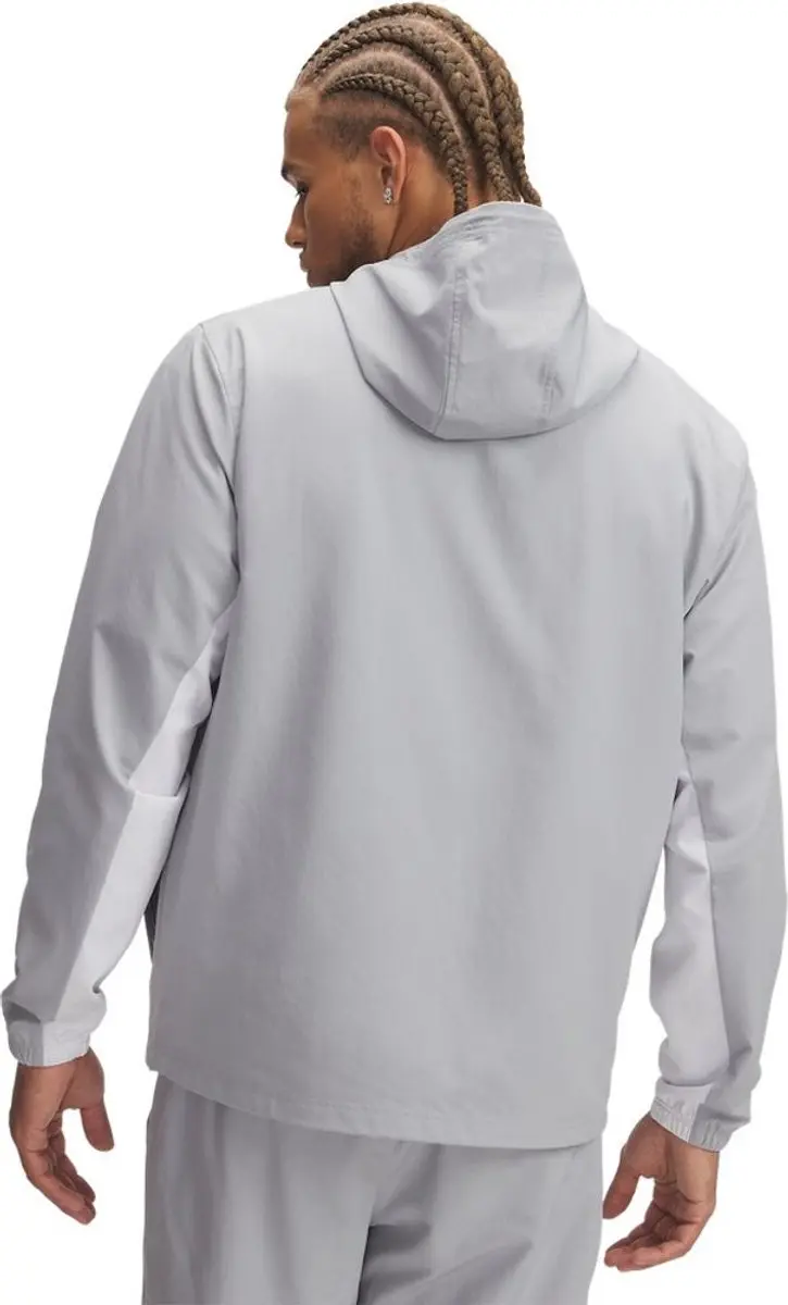 Under Armour Rival Woven Windbreaker 1390149 - XXL - Grijs