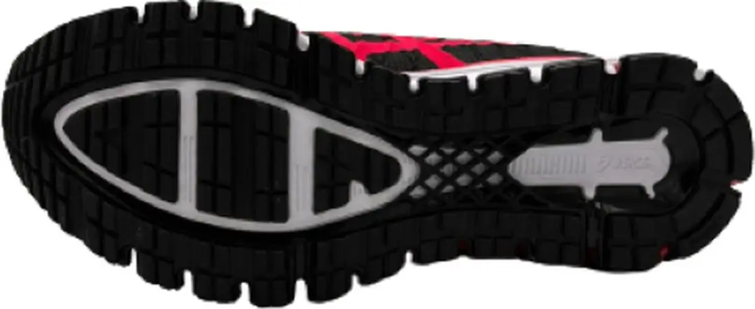 ASICS Gel-Quantu 180 4 Hardloopschoenen - 41.5 - Zwart/Roze