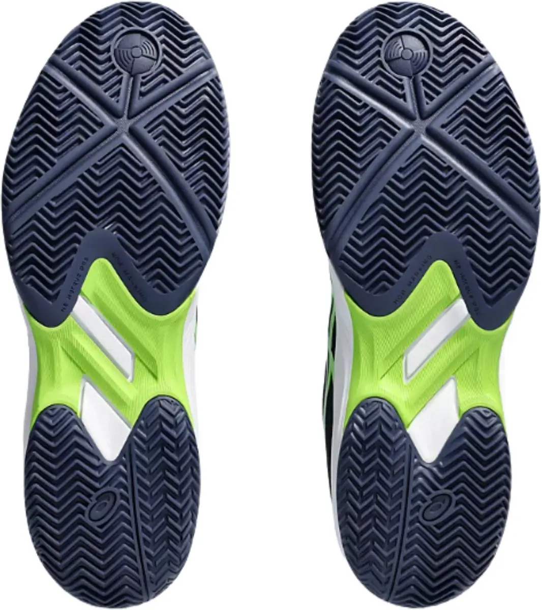ASICS Gel-Game 9 Padel Sportschoenen 42.5 - Zwart/Lime Groen