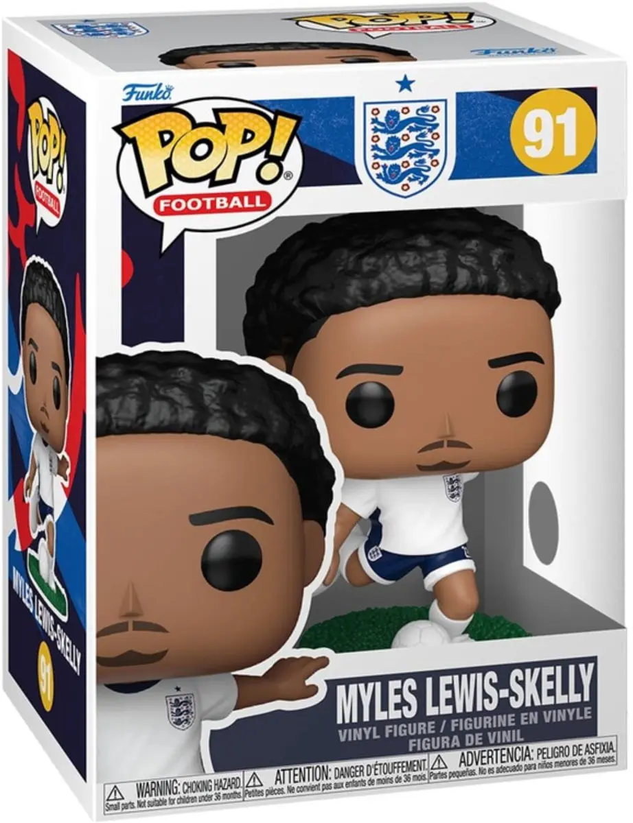 Funko POP! Football England Myles Lewis-Skelly FK94465 - Multi