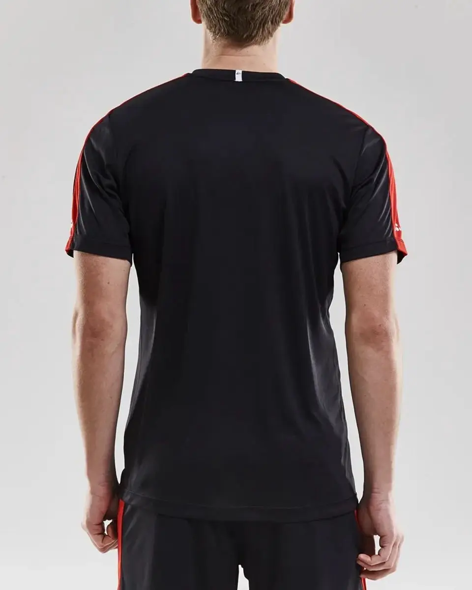 Craft Progress Contrast Shirt Heren - Zwart/Rood S