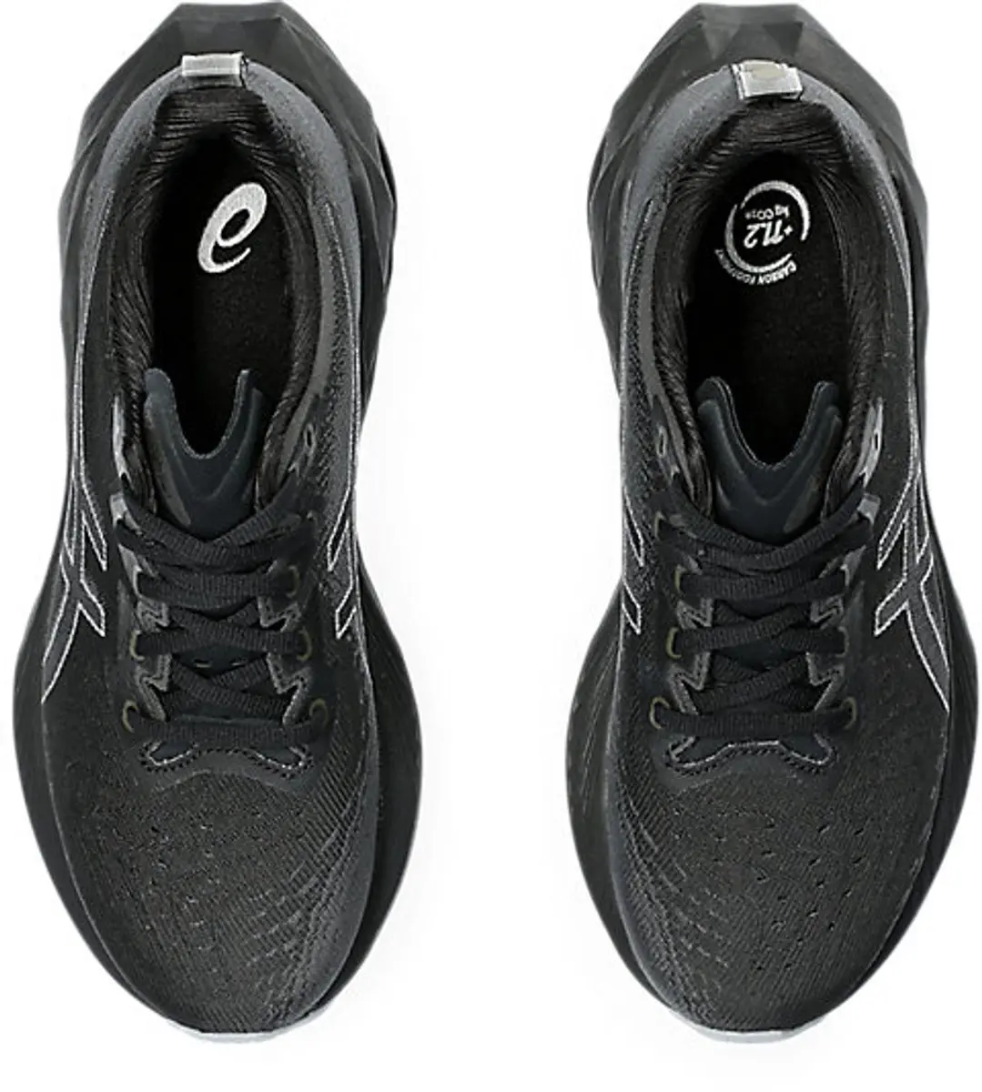 ASICS Novablast 4 Hardloopschoenen 37.5 - Zwart/Grijs