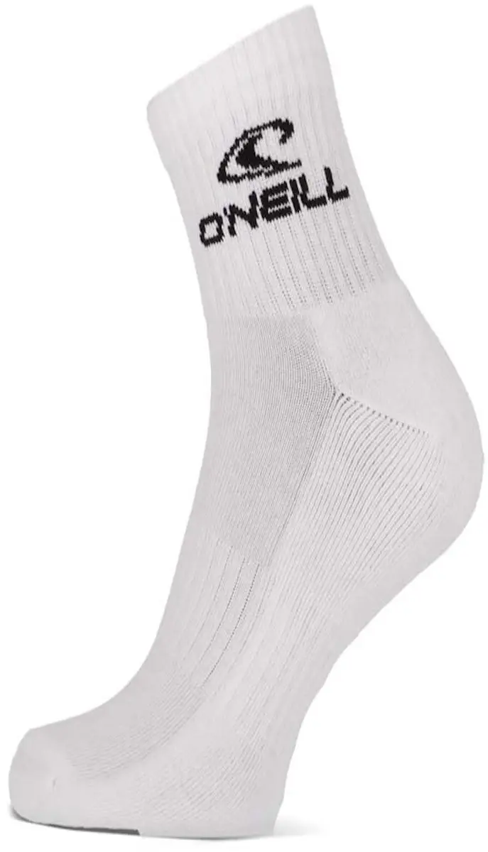O'Neill Sportsokken Unisex Quarter 3-Pack - Wit