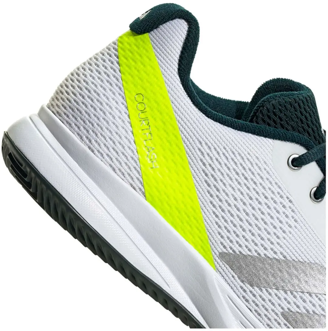 Adidas Courtflash Speed 2 Hardcourt Schoenen 46 - Wit