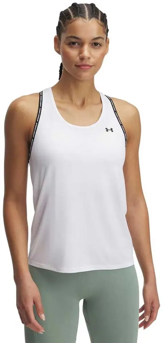 Under Armour Tech Knockout Tanktop - Vrouwen - Wit L
