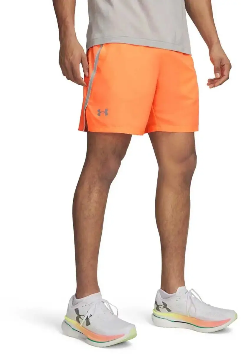 Under Armour Launch 7'' Korte Broek - M - Orange