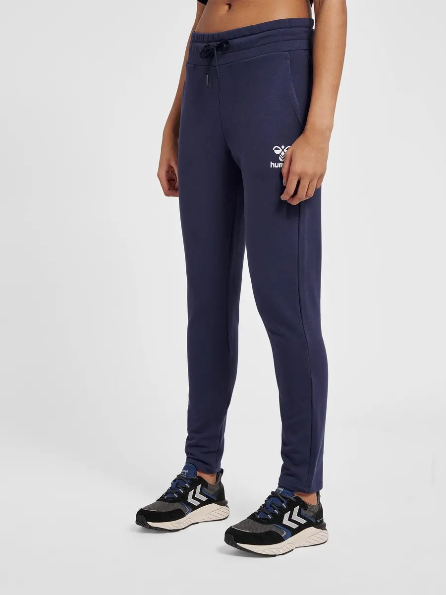 Hummel Dames Joggingbroek Hmlnoni 2.0 Tapered Pants - XS - Peacoat
