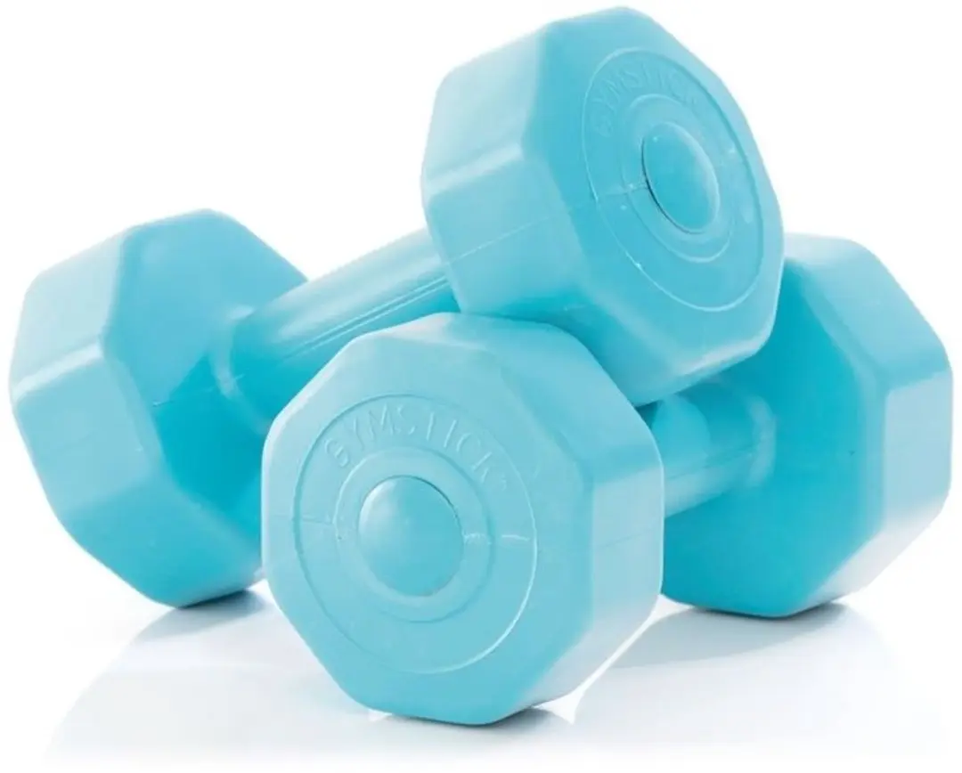 Gymstick Active Vinyl Dumbbells 2x1kg