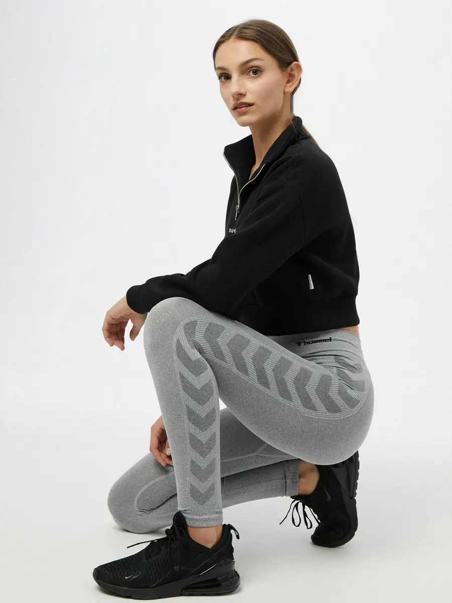 Hummel Hmlci Seamless Sportlegging Dames - M - Grijs - afbeelding 6 van 6