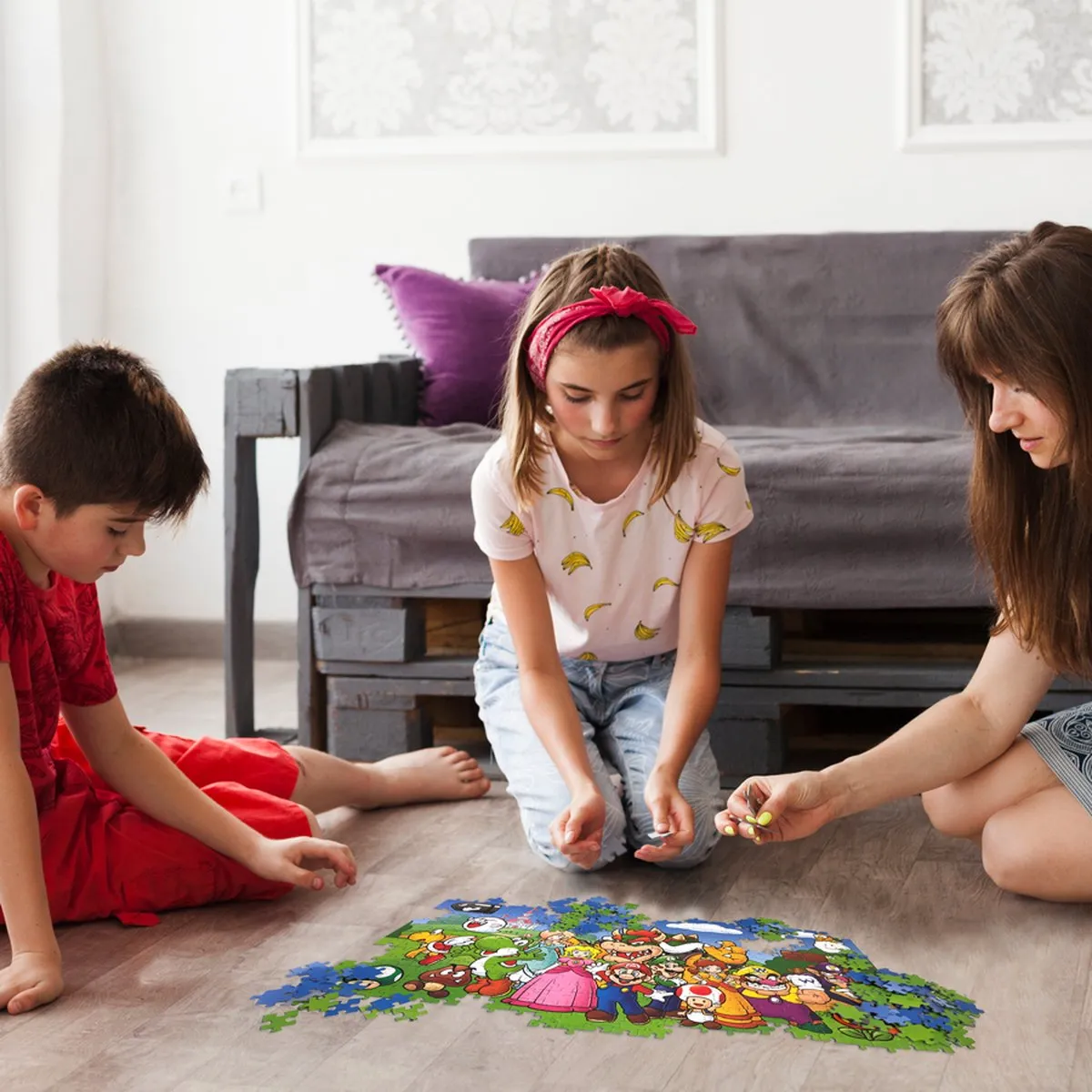 Winning Moves Super Mario & Friends Puzzle 500 Stuks - Multicolor