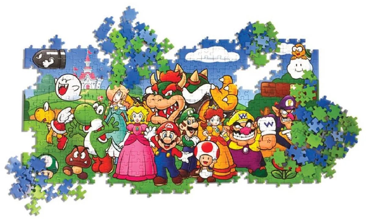 Winning Moves Super Mario & Friends Puzzle 500 Stuks - Multicolor
