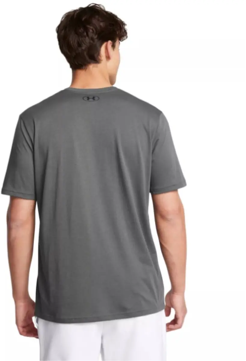 Under Armour UA M Sportstyle LC SS Heren Sportshirt - Grijs/Zwart