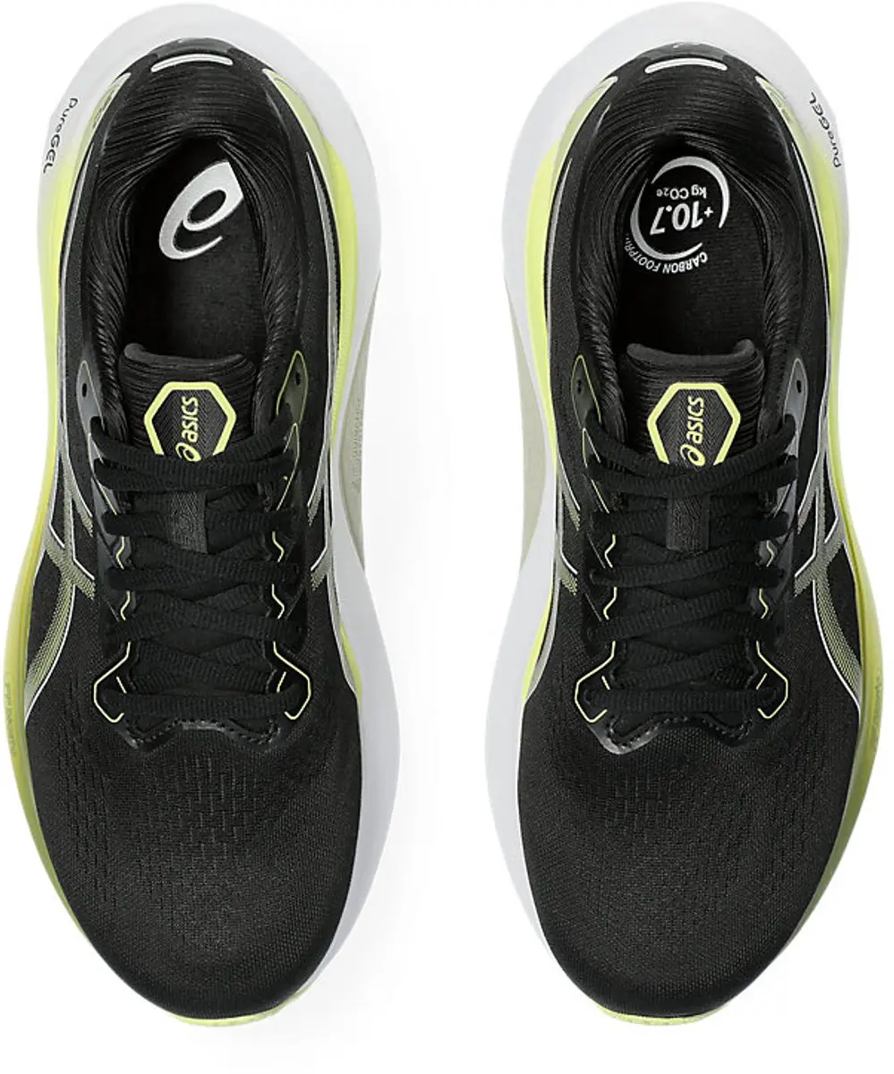 ASICS Gel-Kayano 30 Hardloopschoenen 40 - Zwart/Geel