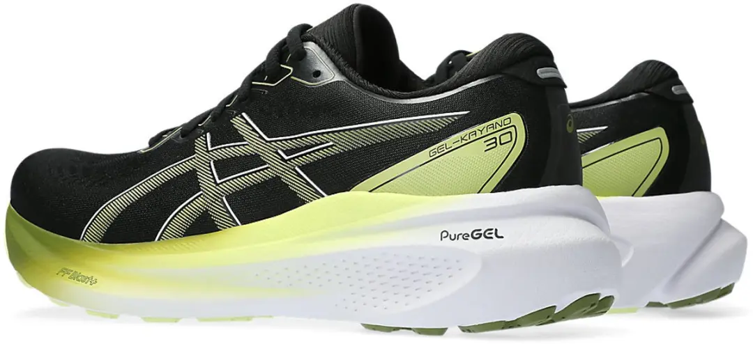 ASICS Gel-Kayano 30 Hardloopschoenen 40 - Zwart/Geel - afbeelding 6 van 6