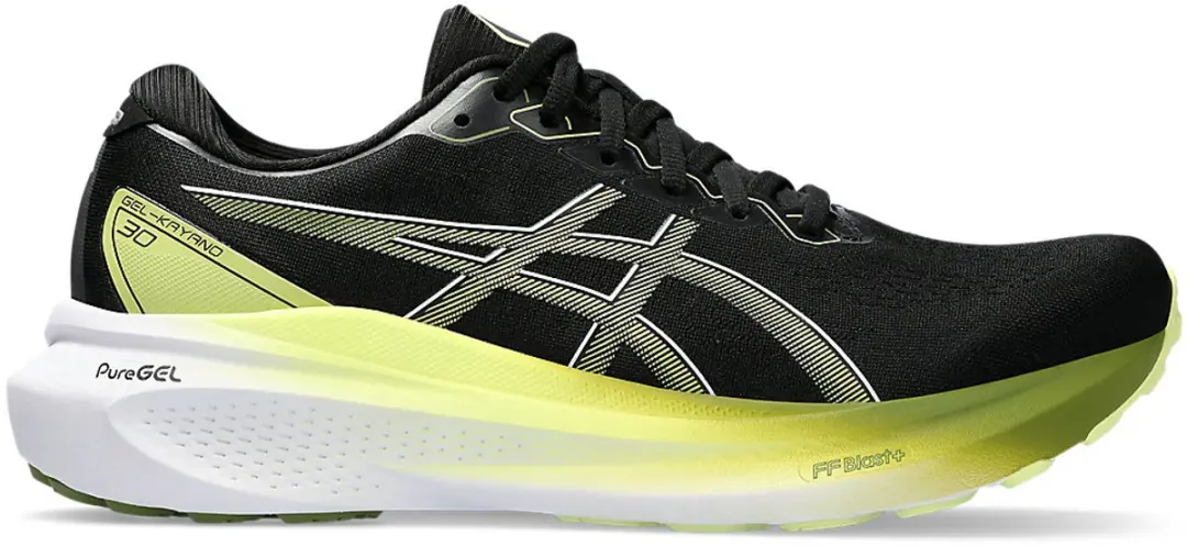 ASICS Gel-Kayano 30 Hardloopschoenen 40 - Zwart/Geel