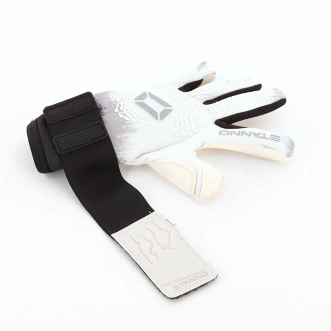 Stanno Ghost JR Keepershandschoenen Maat 4 - Wit/Grijs