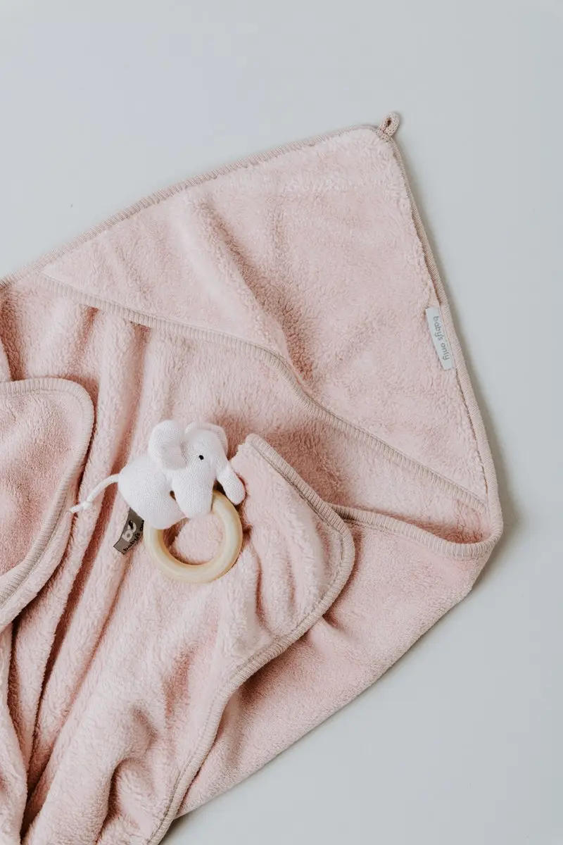 Baby's Only Houten Rammelaar Olifant Classic Roze