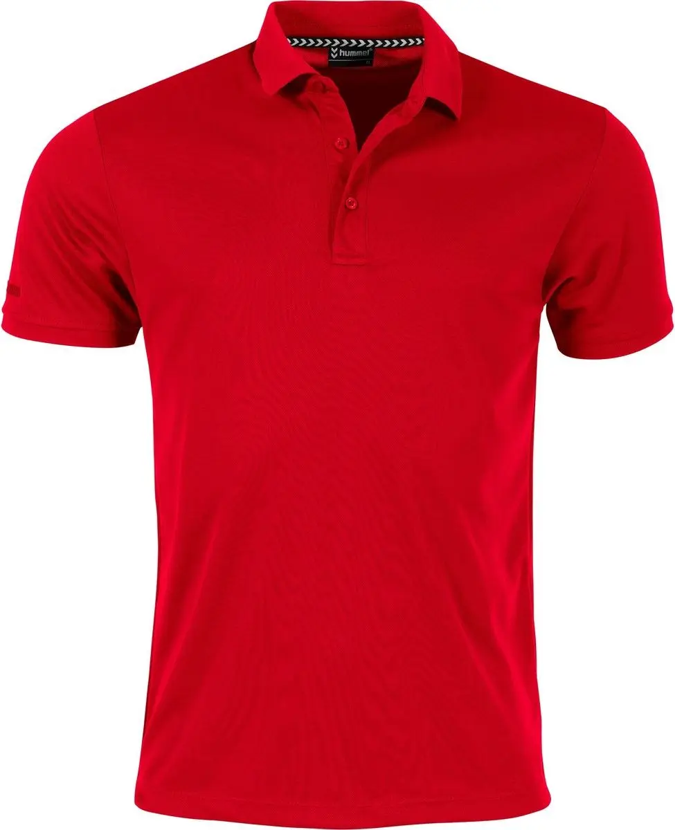 Hummel Ground Polo Heren - Rood XXL