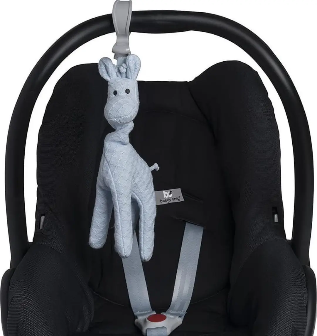 Baby's Only Trilfiguur Giraf Poederblauw - Wagenhanger