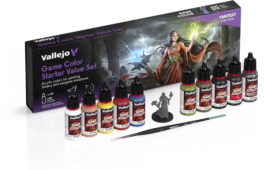 Vallejo Game Color Acrylverf Starter Set