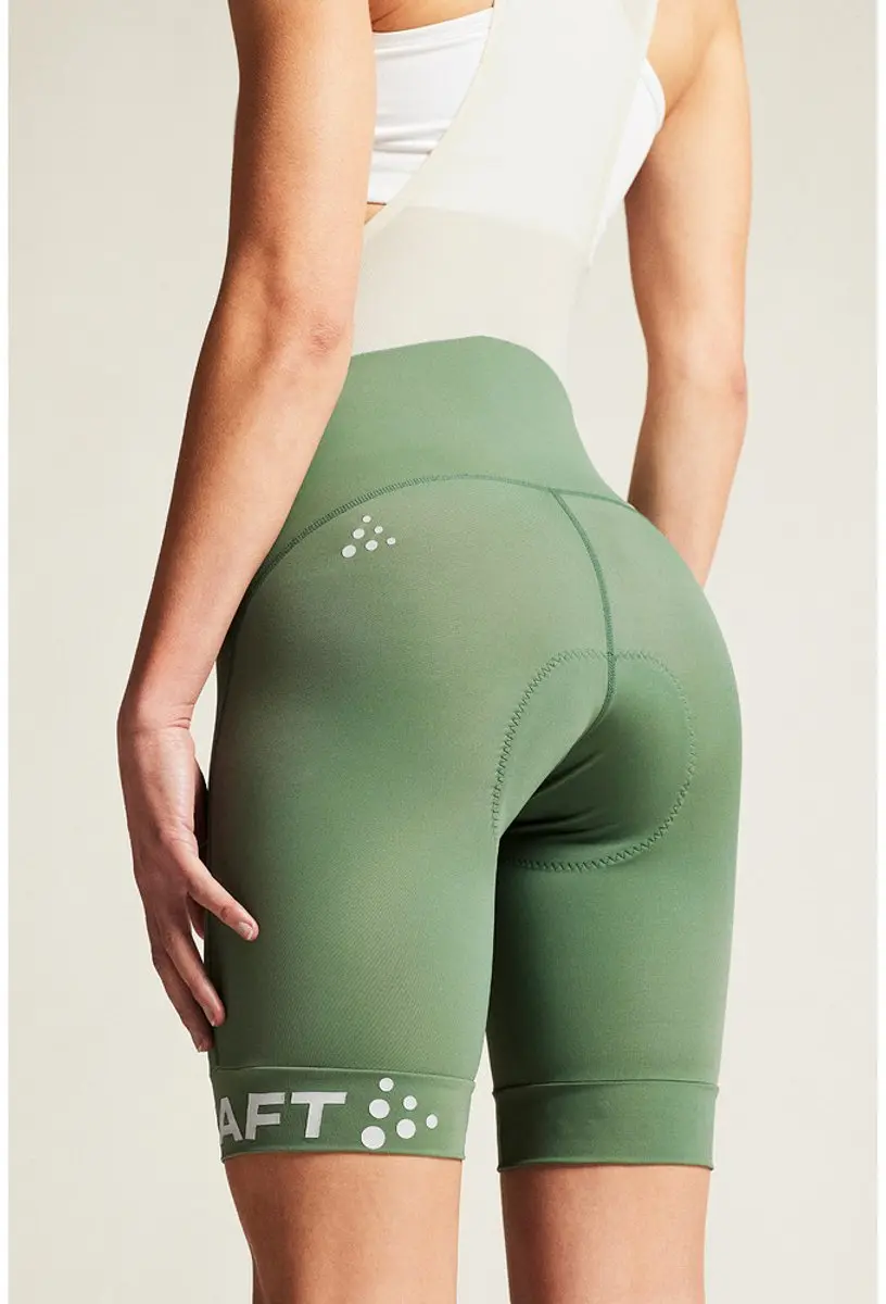 Craft Core Endur Bib Shorts W - Thyme - XL