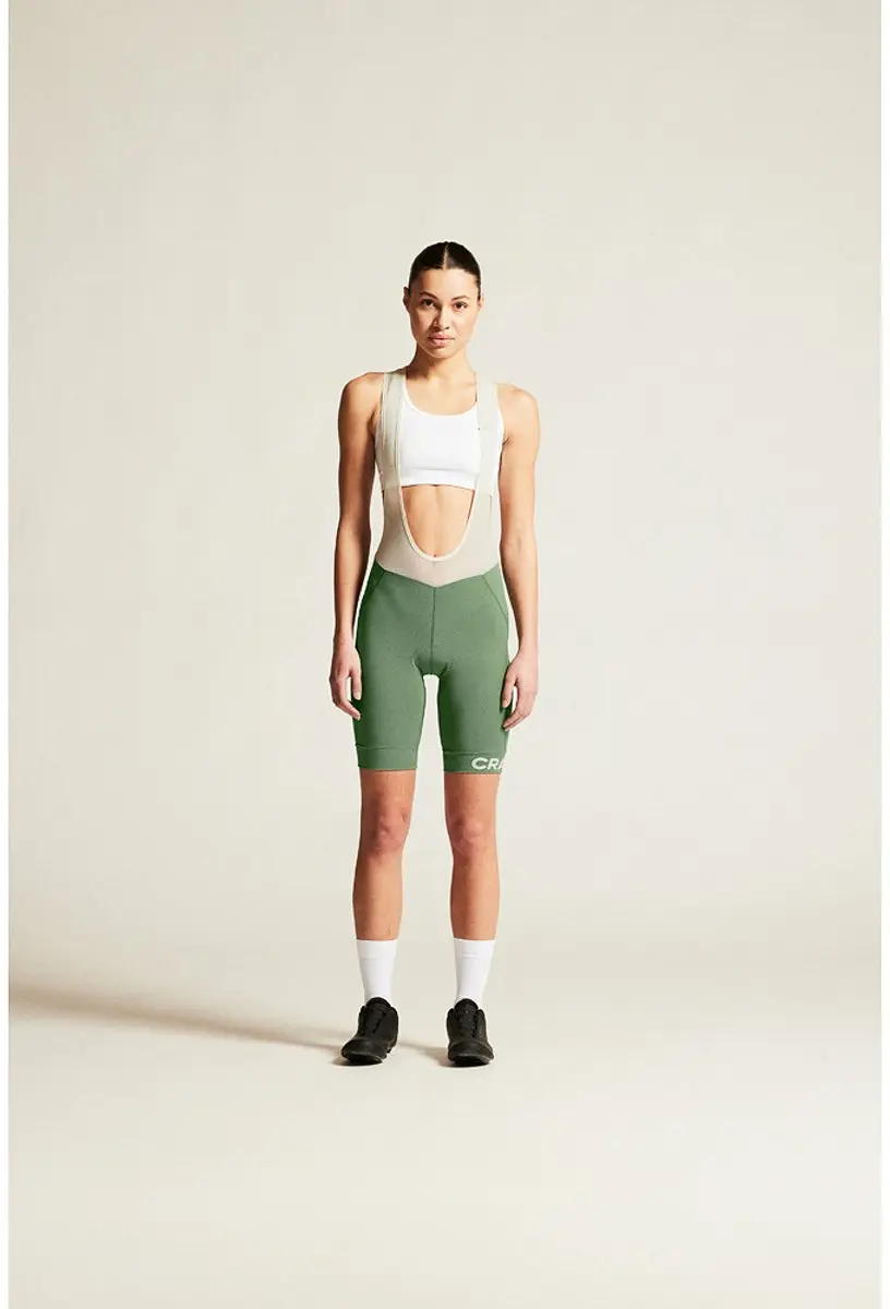 Craft Core Endur Bib Shorts W - Thyme - XL
