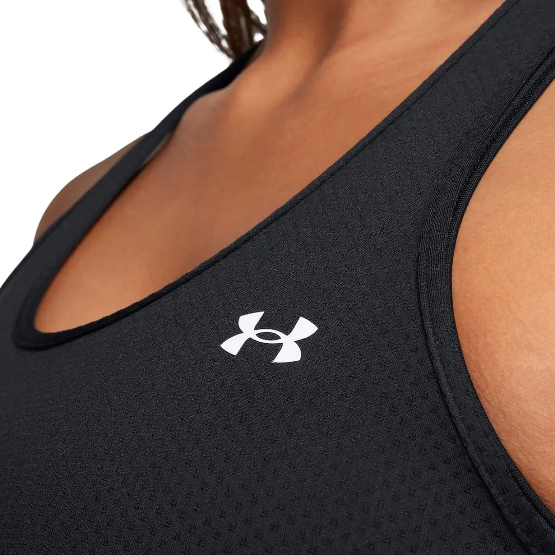 Under Armour Tech Heatgear Top Dames XS - Zwart