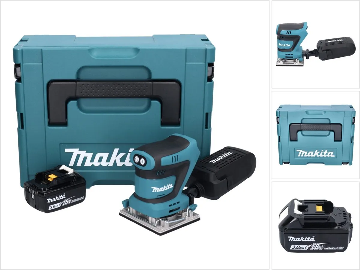Makita DBO 482 F1J Accuschuurmachine 18V