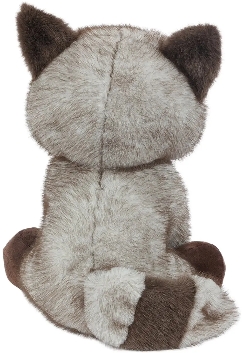 PIA Soft Toys Pluche Wasbeer Knuffel 32cm - Bruin/Grijs/Wit