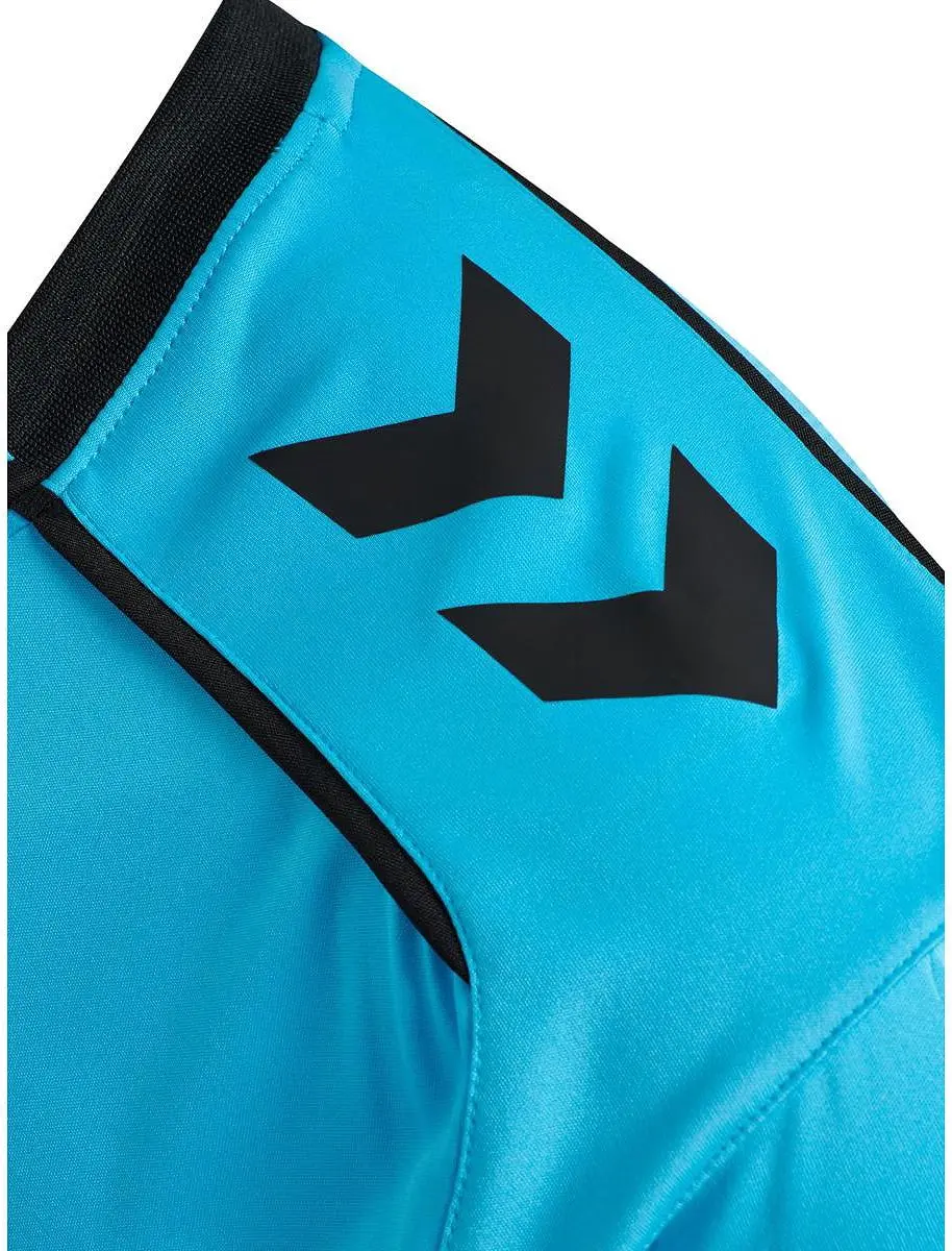 Hummel Scheidsrechtersshirt Heren L - Fluor Turquoise