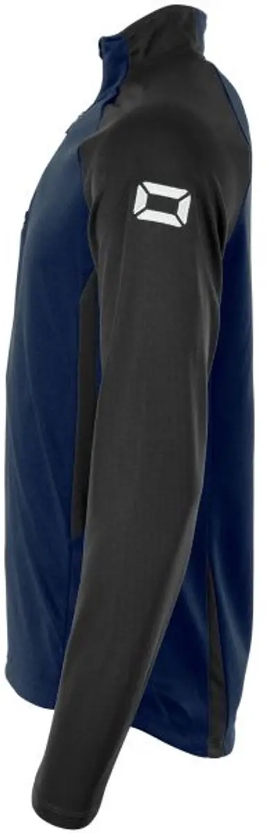 Stanno Stadio Quarter Zip Top 116 - Navy/Zwart