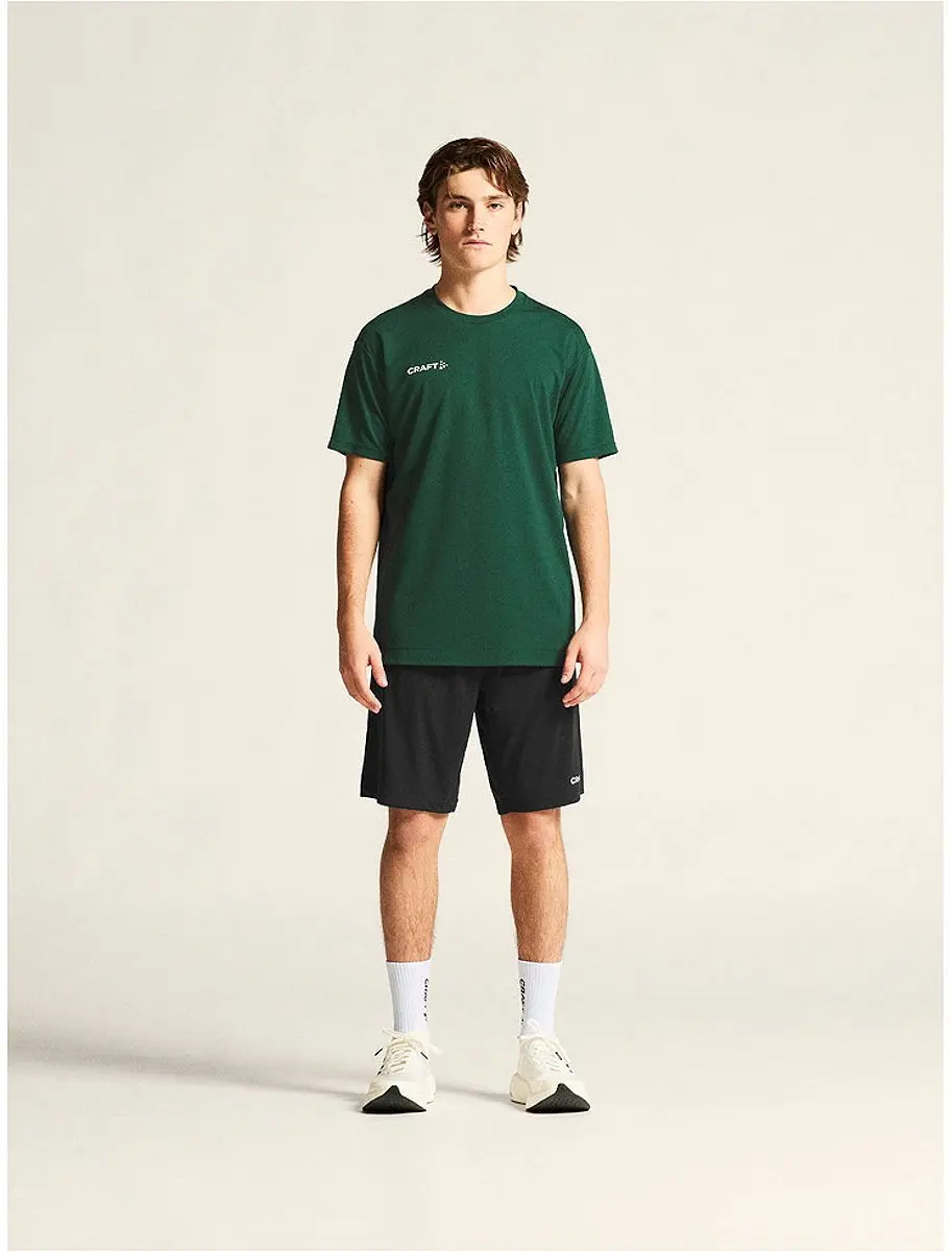 Craft Evolve 2.0 Shirt Korte Mouw Heren - Donkergroen M