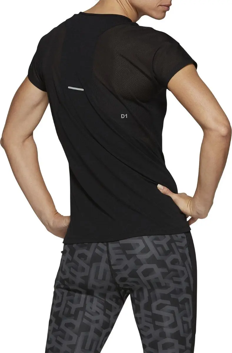 ASICS V-Neck SS Top 2 Dames - Illusion Blue - afbeelding 6 van 6