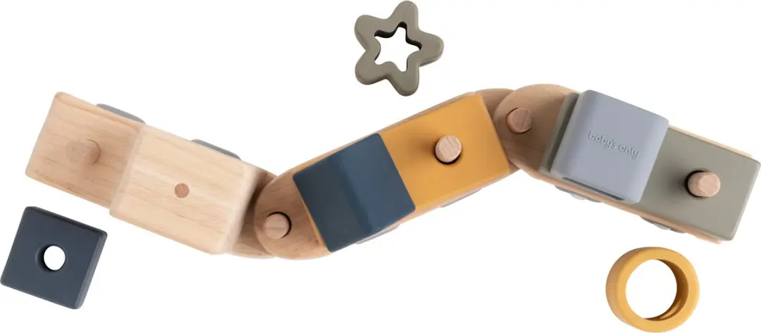 Baby's Only Houten Speelgoedtrein BO-860.852.800.50 - Earth