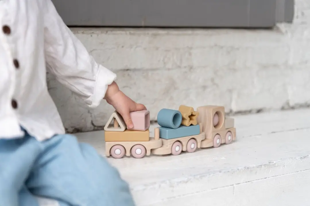 Baby's Only Houten Speelgoedtrein BO-860.852.800.50 - Earth