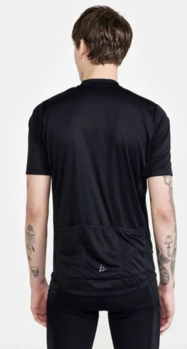 Craft Core Endurance Fietsshirt - XL - Zwart/Wit
