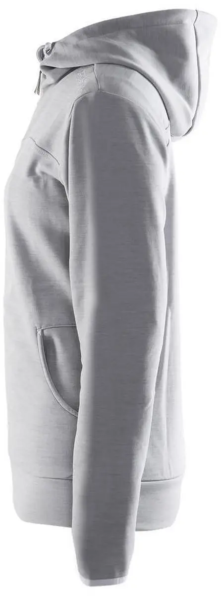 Craft Leisure Full Zip Hood - Vrouwen L - Grijs